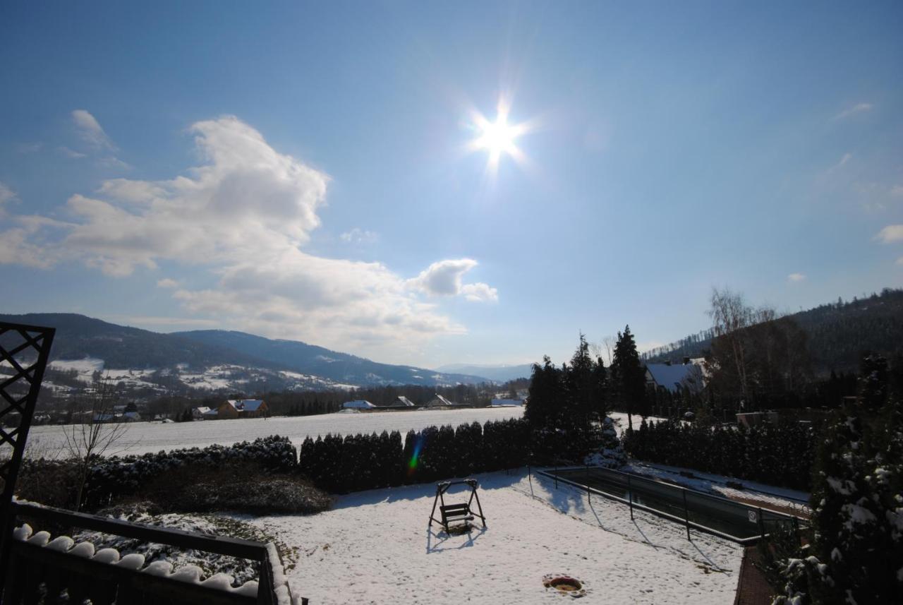 Dog Friendly Dom, Apartamenty Wichrowe Wzgorza Z Basenem Brenna 乌斯特龙 外观 照片
